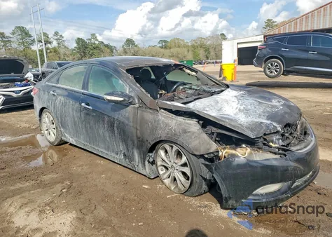 2013 Hyundai Sonata Limited 2.0T из США, поврежденный, VIN 5NPEC4AB4DH668123